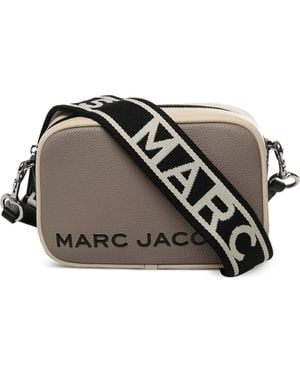 Marc Jacobs Logo-Lettering Cross Body Bag - Black
