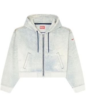 DIESEL Maglione De-Giri-Crop Jogg - Bianco