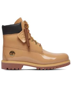 Timberland 6 Patent Boots - Brown