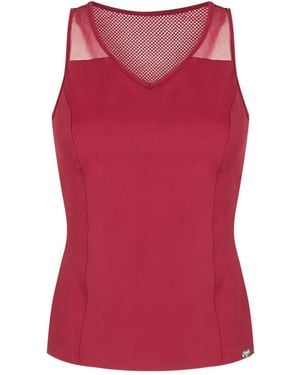 Amir Slama Slama Gym + Manly Performance Tank Top - Red