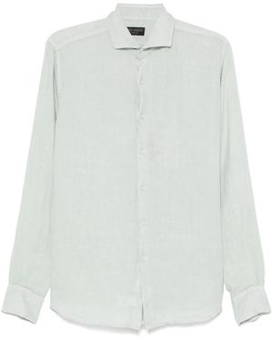 Dell'Oglio Linen Shirt - White
