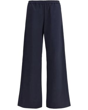 Cruna Elasticated Waistband Pants - Blue