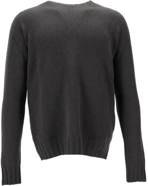 LA ROSE Pull À Col Rond - Grey