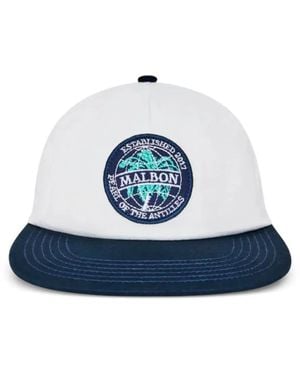 Malbon Golf Palmera Snapback Cap - Blue