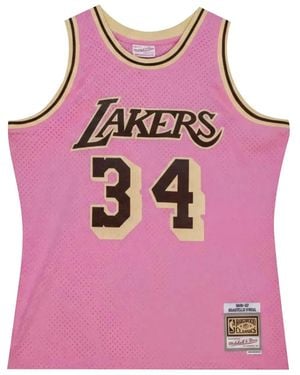 Mitchell & Ness Swingman Mesh Vest - Pink