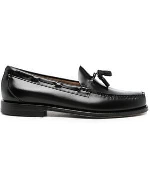 G.H. Bass & Co. Weejun Heritage Larkin Tassel Loafers - Black