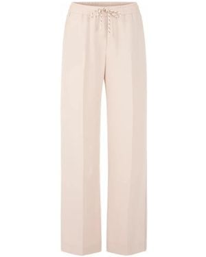 Marc Cain Drawstring Track Pants - White