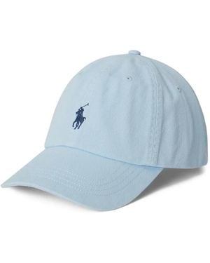 Polo Ralph Lauren Polo Pony-Embroidered Cap - Blue