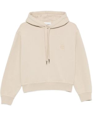 Isabel Marant Salmy Cotton Hoodie - Natural