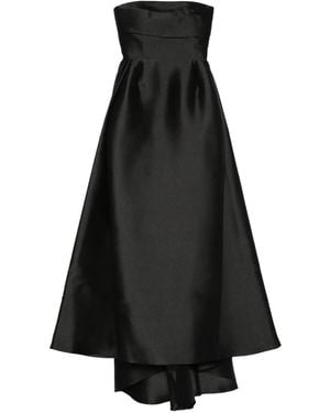 Solace London The Tiffany ストラップレス マキシドレス - ブラック