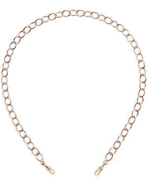 Marie Lichtenberg Rosa Chain Necklace - White