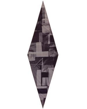 ZEGNA Diamond-Shaped Scarf - Purple