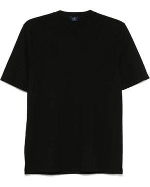 Barba Napoli Cotton T-Shirt - Black