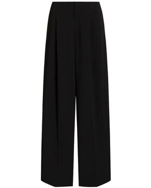 Alberta Ferretti Pleated Pants - Black