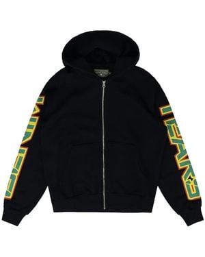 DENIM TEARS Oakley Zip-Up Hoodie - Black
