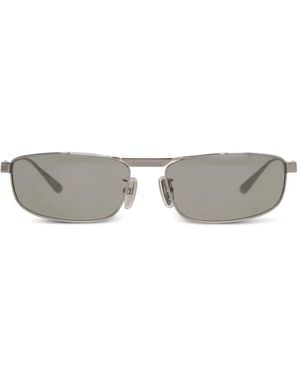 Balenciaga Lunettes De Soleil À Monture Rectangulaire - Gris