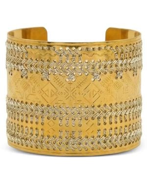 L'EIGHT STUDIO Bracciale Inciso - Giallo