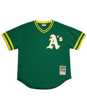 Mitchell & Ness Mlb Athletics 1987 Reggie Jackson T-Shirt - Green