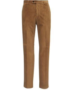Maurizio Baldassari Corduroy Trousers - Brown