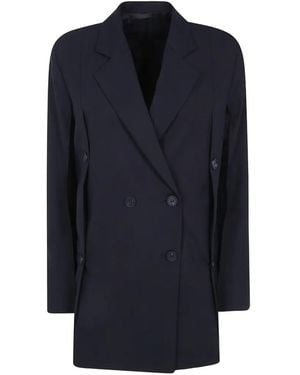 Eudon Choi Beatrice Double-Breasted Blazer - Blue