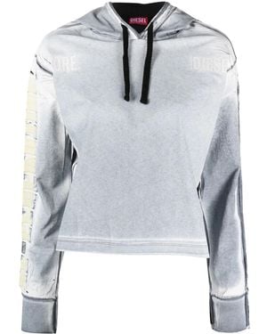 DIESEL ‘F-Carlye’ Hoodie - Metallic