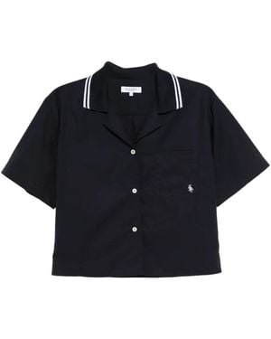 Sporty & Rich Src Cotton Shirt - Blue