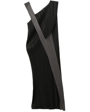 Pleats Please Issey Miyake Pointe Dress - Black