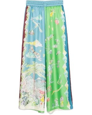 ALÉMAIS Daria Trousers - Green