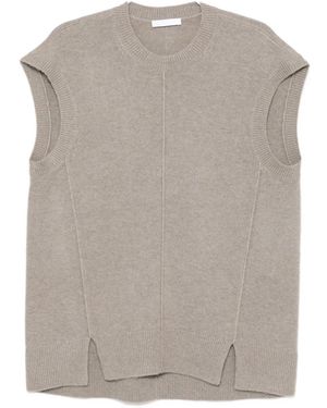Helmut Lang Brushed Vest - Grey