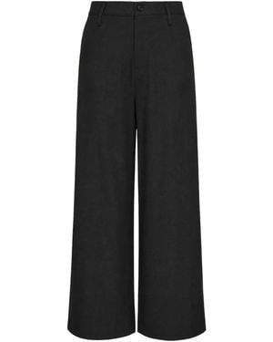 Yohji Yamamoto Regulation Wide-Leg Trousers - Black