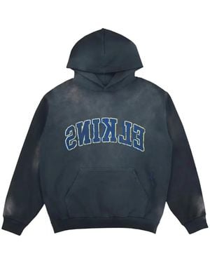 Travis Scott Elkins Hoodie - Blue