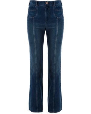 See By Chloé Emily Cropped Jeans - Blue