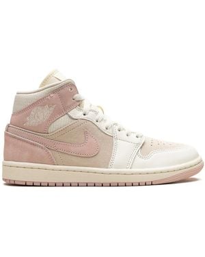 Nike Air 1 Mid Se "Coconut Milk/Legend" Sneakers - Naturel