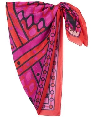 PUCCI Pareo Con Estampado Vivara - Rosa