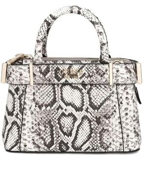 Guess Mini Anadela Tote Bag - White