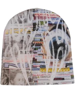 HELLSTAR Berretto No Guts No Glory Con Stampa Grafica - Grigio