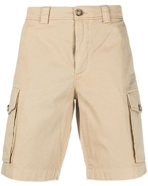 Woolrich Shorts Mit Geradem Bein - Natur