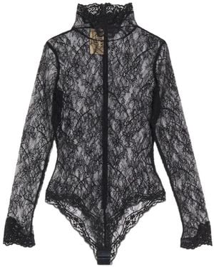 Valentino Garavani Floral Lace Body - Grey