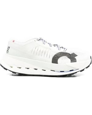On Shoes Cloudultra Pro Logo Trainers - White
