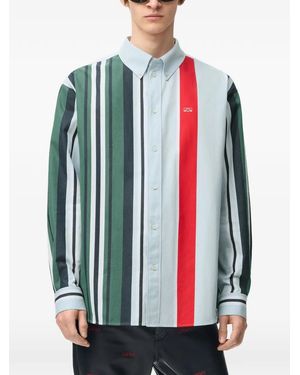 Loewe Anagram Striped Shirt - Blue
