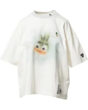 Maison Mihara Yasuhiro Leon Cotton T-Shirt - White