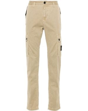 Stone Island Slim-fit Cargo Jeans - Natural