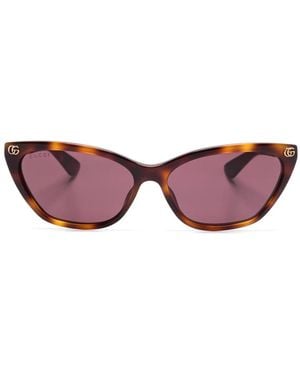 Gucci Cat Eye-Frame Sunglasses - Purple