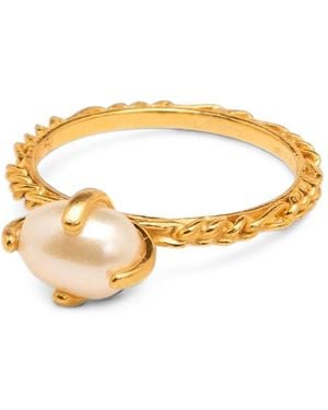 Wouters & Hendrix Freshwater-Pearl Ring - Metallic