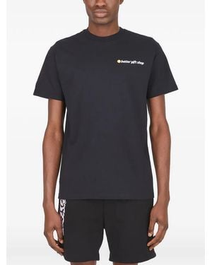 Better Gift Shop T-Shirt Girocollo Con Logo - Nero