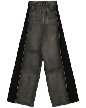 MM6 by Maison Margiela Wide-Leg Denim - Grey