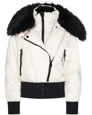 Goldbergh Faux-Fur Trim Padded Jacket - Black