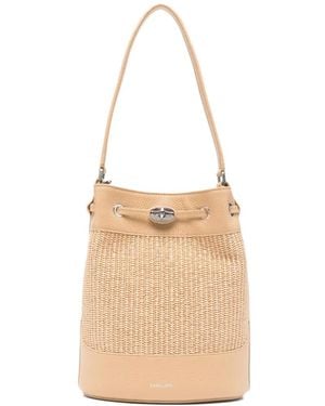 Zanellato Bolso Bombonera Mondà Tejido - Blanco