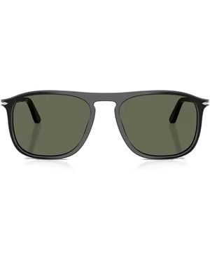 Persol Po3392S Rectangle-Frame Sunglasses - Green