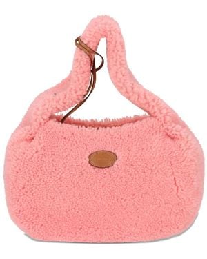 Tod's Merino Shoulder Bag - ピンク